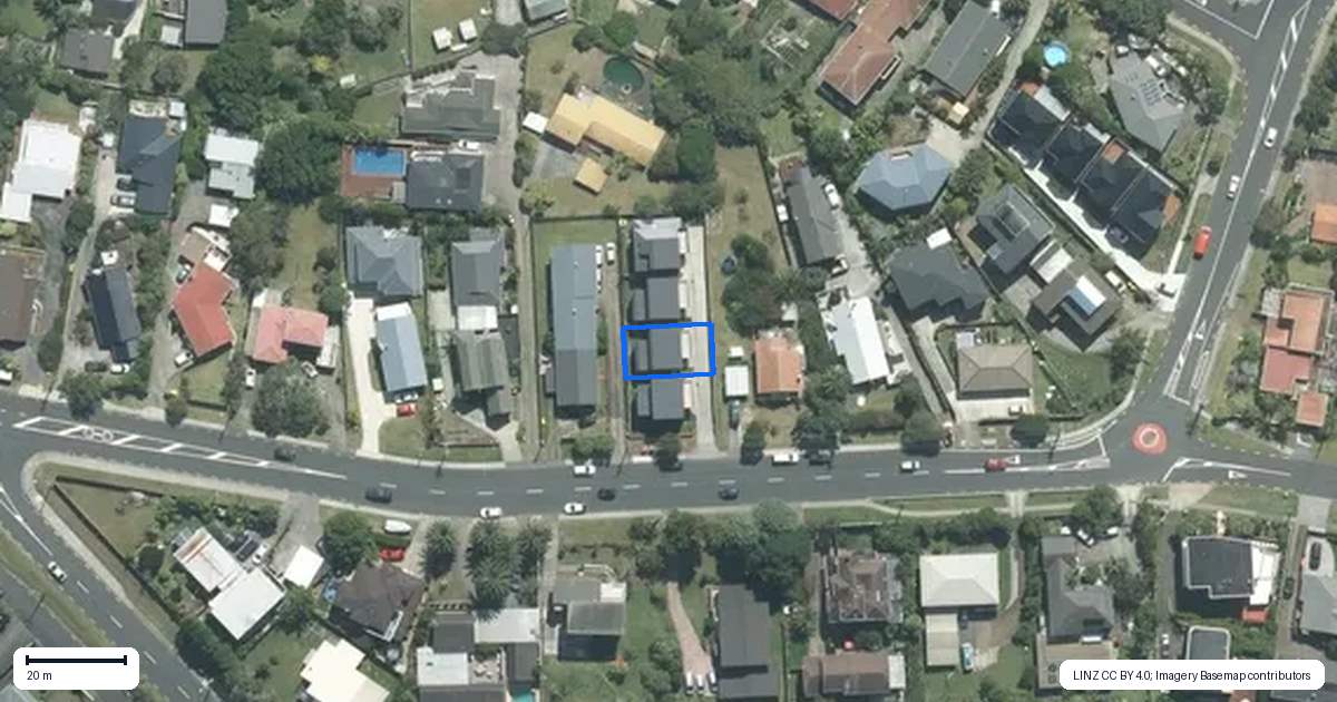 Property context map for 14B Firth Road, Torbay, Auckland