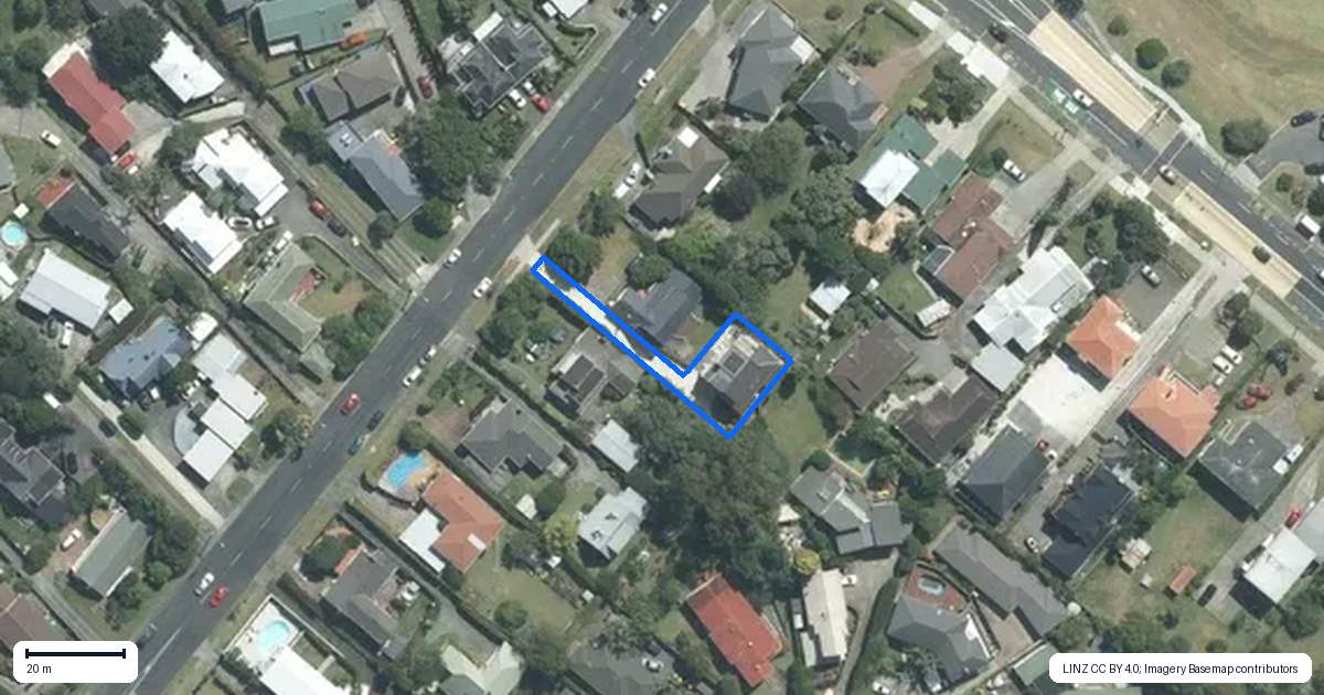 Property context map for 1A Sunnynook Road, Forrest Hill, Auckland
