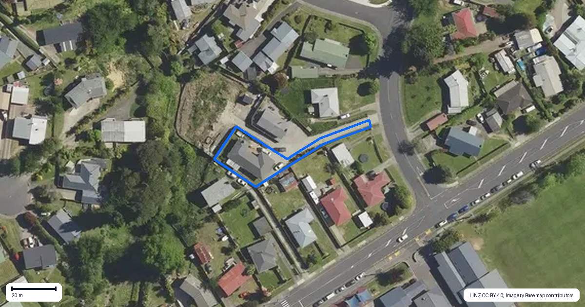Property context map for 4 Pandora Avenue, Sunnybrook, Rotorua