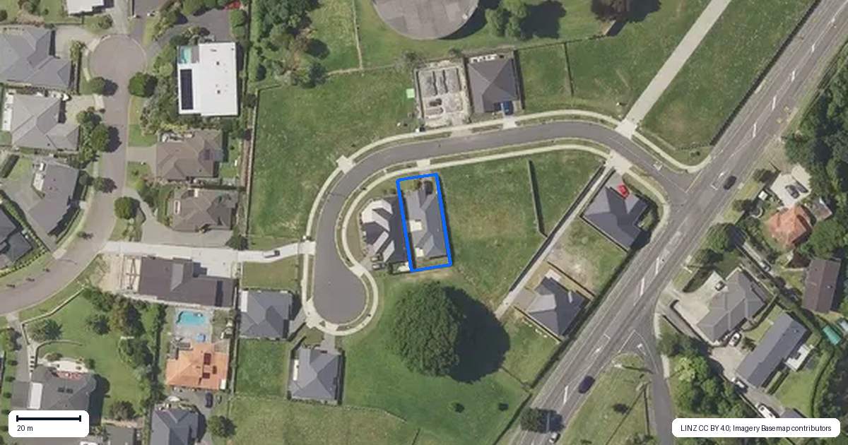 Property context map for 19 Omanga Way, Bethlehem, Tauranga