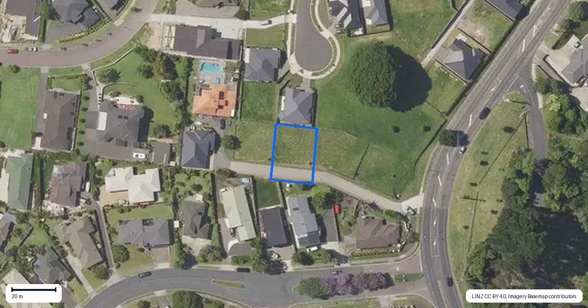 Property context map for 6 Oriri Lane, Bethlehem, Tauranga