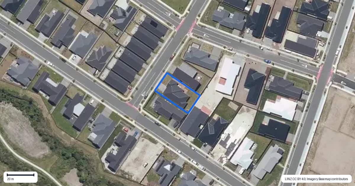 Property context map for 17 Manga Street, Wharewaka, Taupo