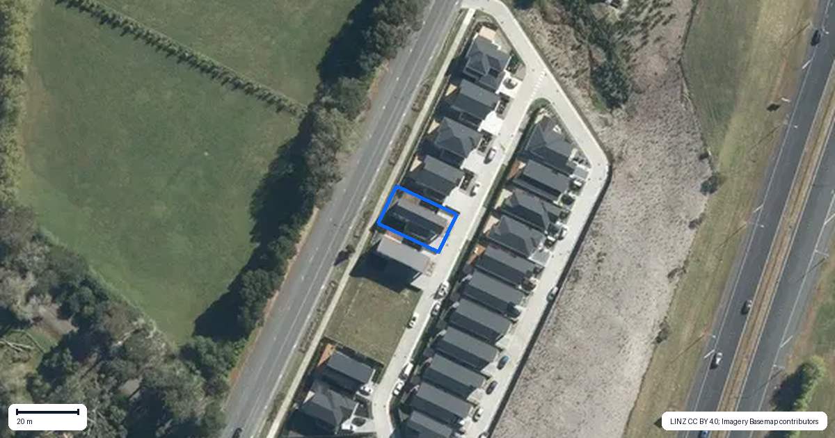 Property context map for 37 Sidwell Road, Wainui