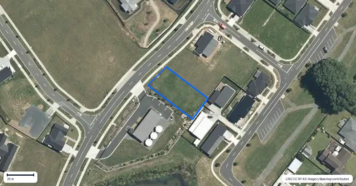 Property context map for 143 Fairway Drive, Morrinsville