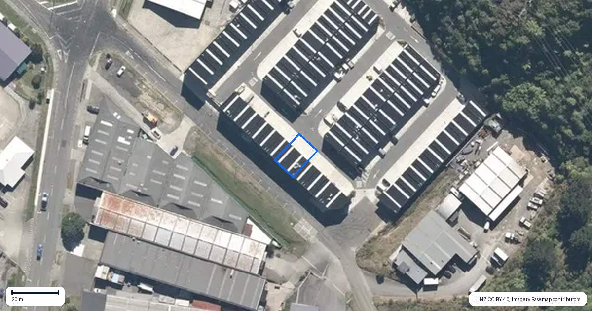 Property context map for 7 Tunnel Grove, Gracefield, Lower Hutt