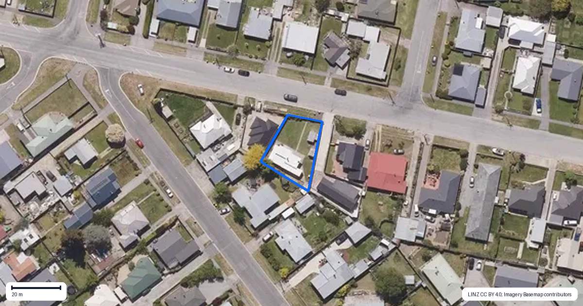 Property context map for 36 Killarney Street, Alexandra