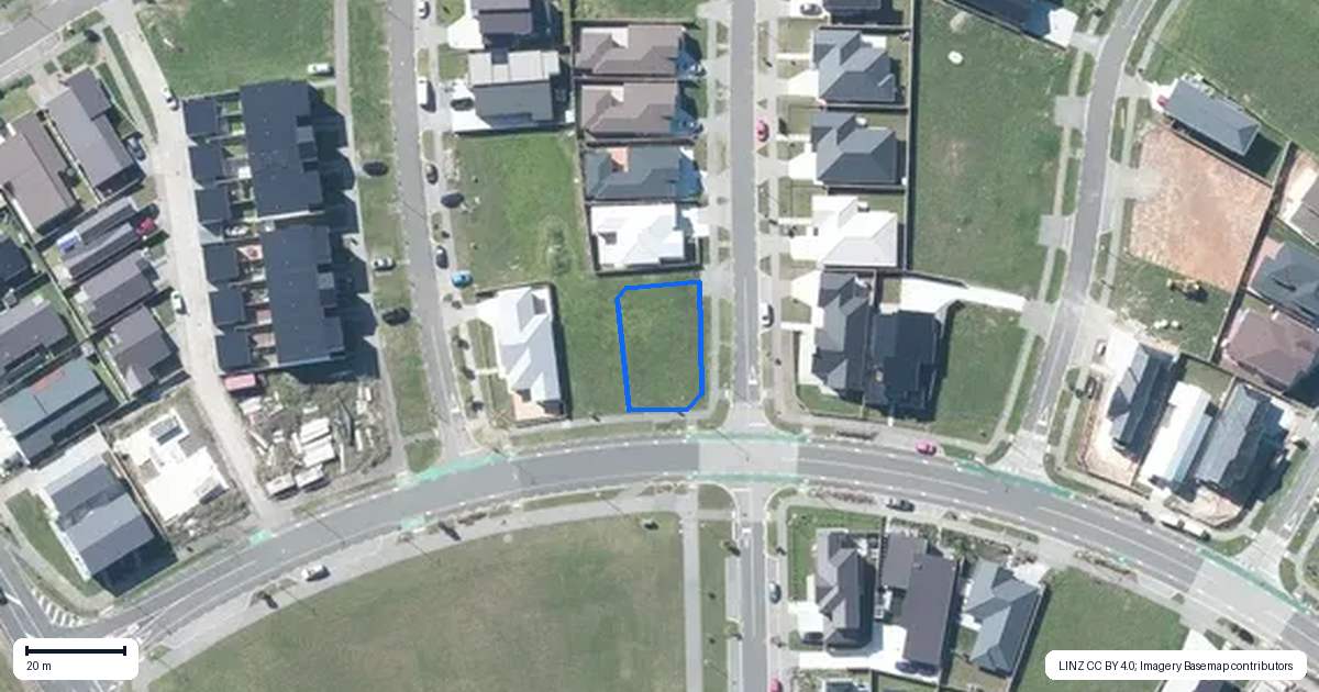 Property context map for 13 Uatoto Road, Clarks Beach