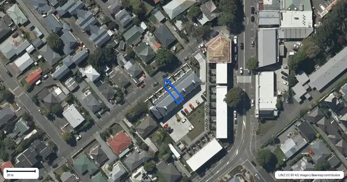 Property context map for 66 Rosewarne Street, Spreydon, Christchurch