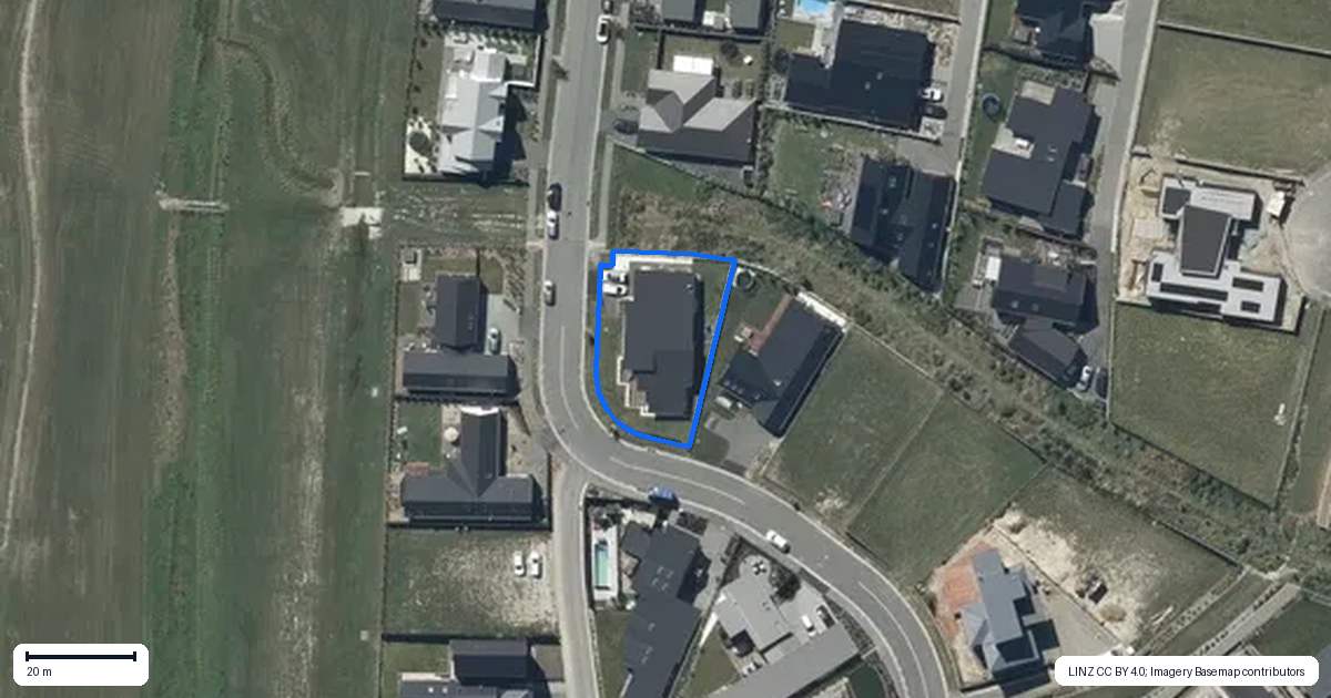 Property context map for 19 Steve Askin Drive, Cracroft, Christchurch