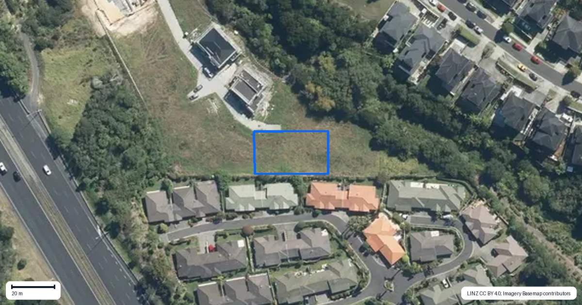 Property context map for 33 McMenamin Place, Fairview Heights, Auckland