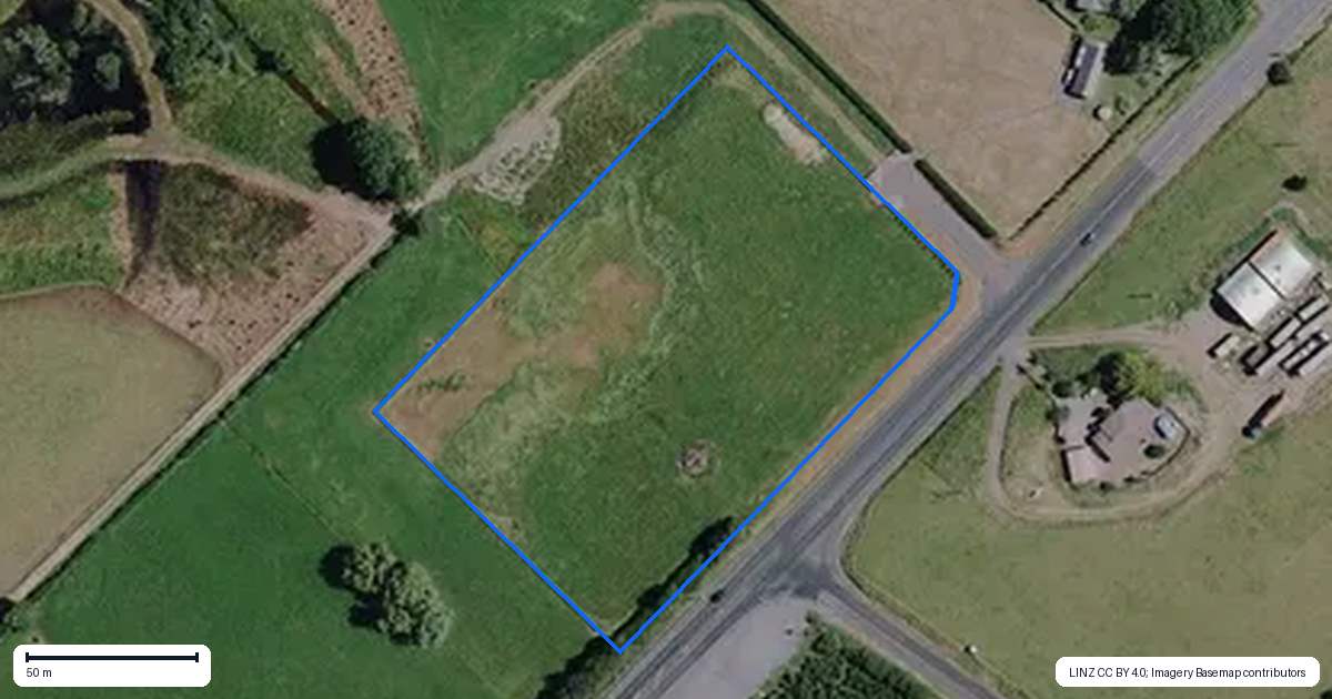 Property context map for 683 Gordonton Road, Gordonton, Hamilton