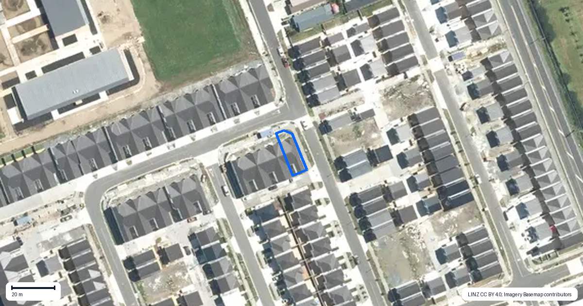 Property context map for 64 Whare Kauri Road, Papakura