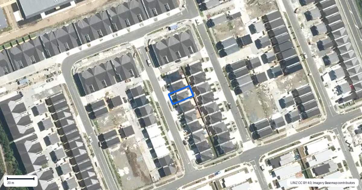 Property context map for 14 Te Kaapia Road, Papakura