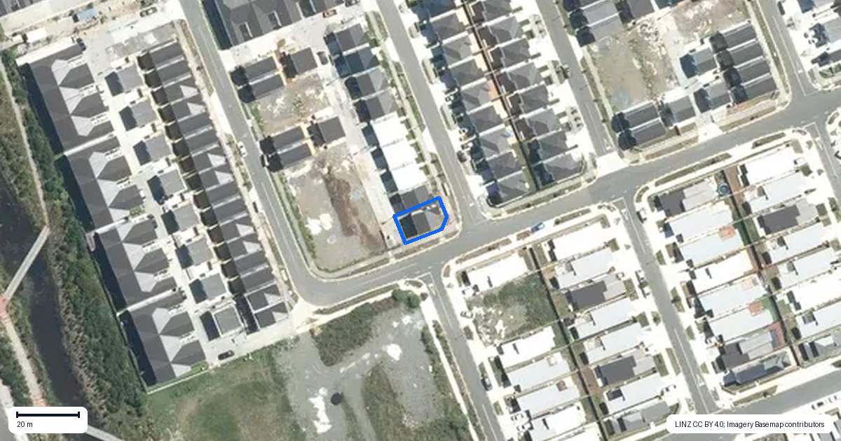 Property context map for 1 Te Kaapia Road, Papakura