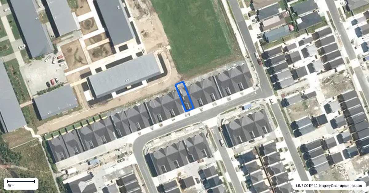 Property context map for 57 Whare Kauri Road, Papakura