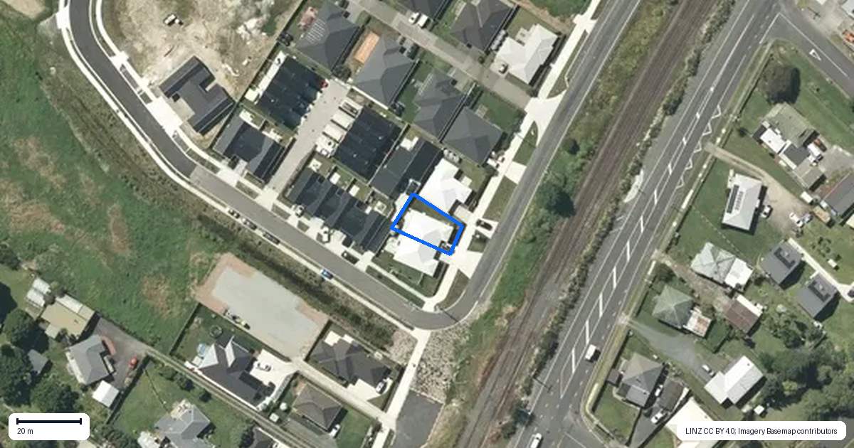Property context map for 13B Galbraith Street, Ngaruawahia