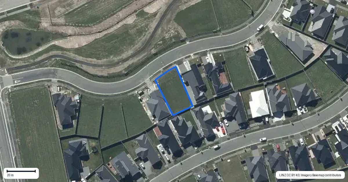Property context map for 14 Paradise Way, Halswell, Christchurch