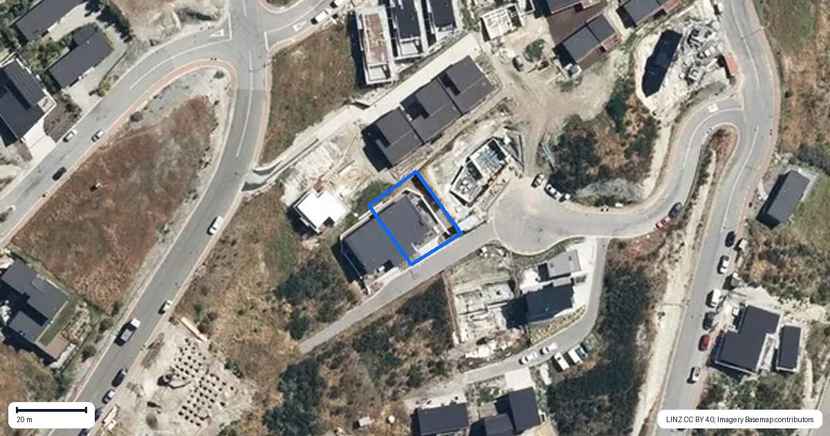 Property context map for 4A Lynch Lane, Queenstown Hill, Queenstown