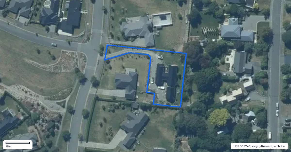 Property context map for 89 Iris Taylor Avenue, West Melton