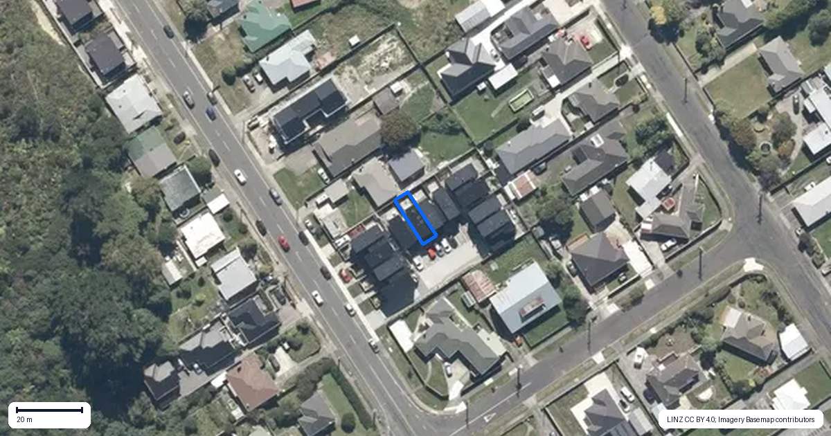 Property context map for 6/27 Main Road, Wainuiomata, Lower Hutt