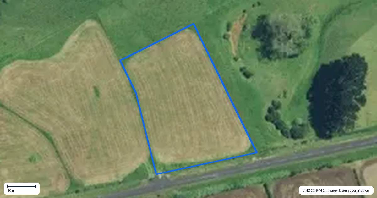 Property context map for 144 Maioro Road, Otaua