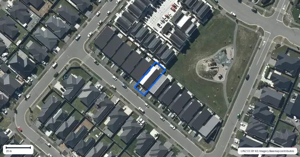 Property context map for 11 Elsie Street, Halswell, Christchurch