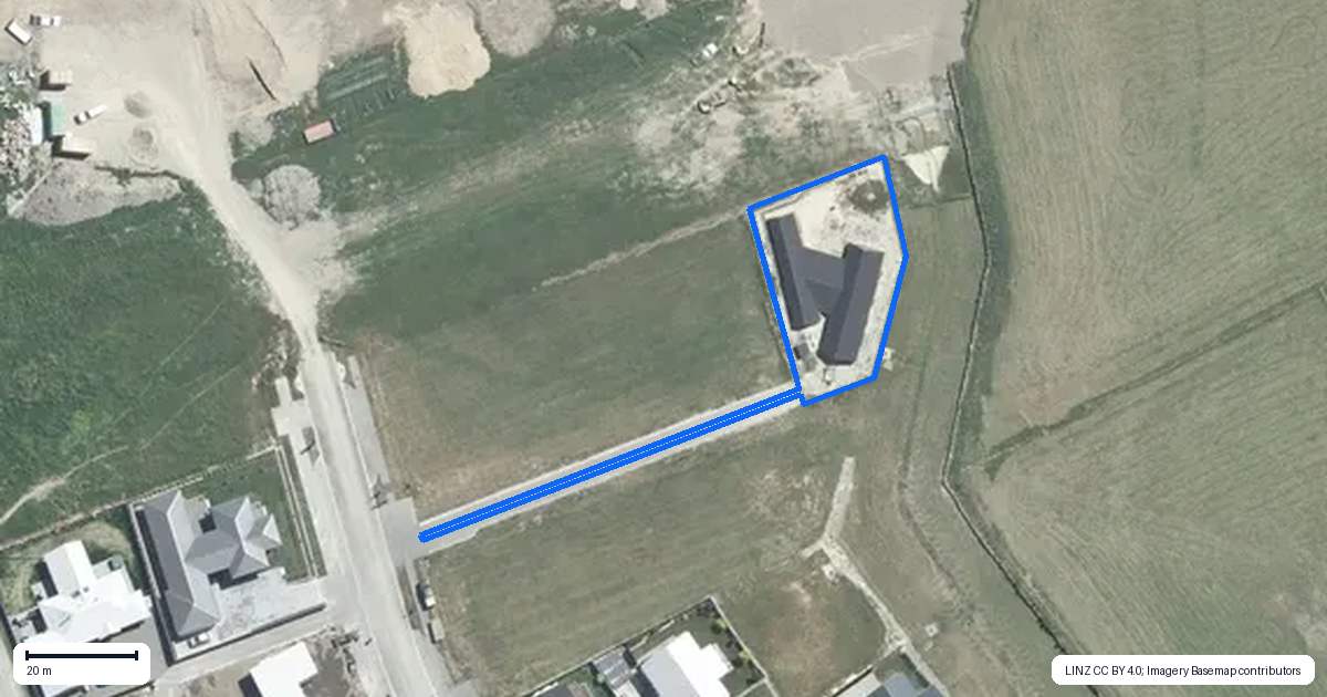 Property context map for 125 Dobson Street, Gleniti, Timaru