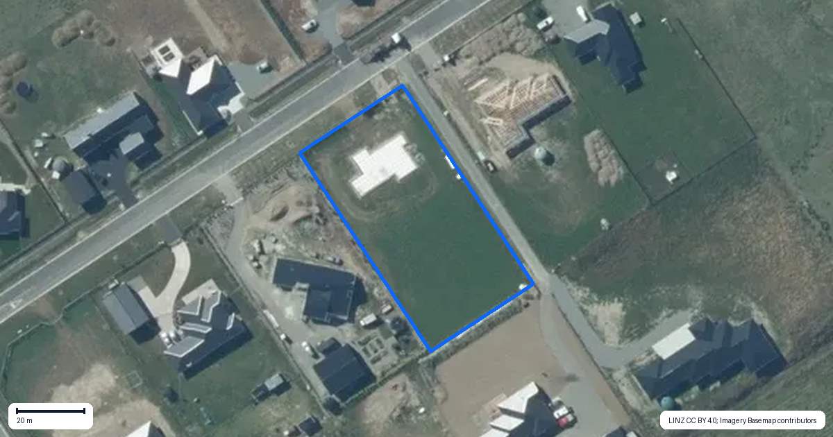 Property context map for 39 Summers Road, Darfield