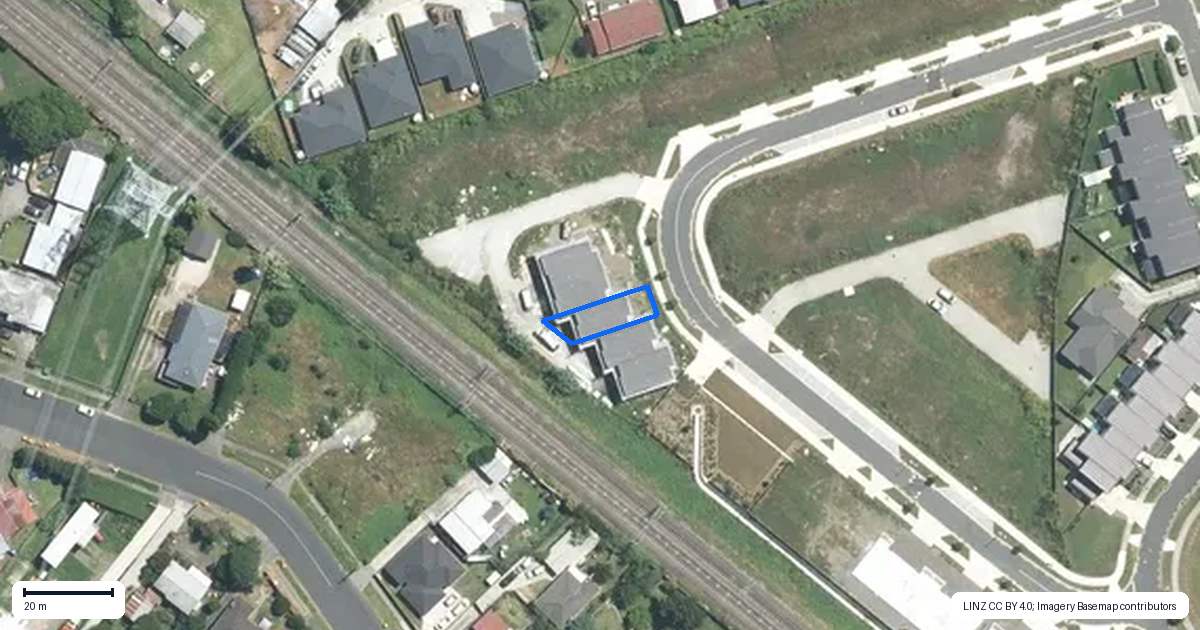 Property context map for 29 Karikari Crescent, Takanini, Auckland