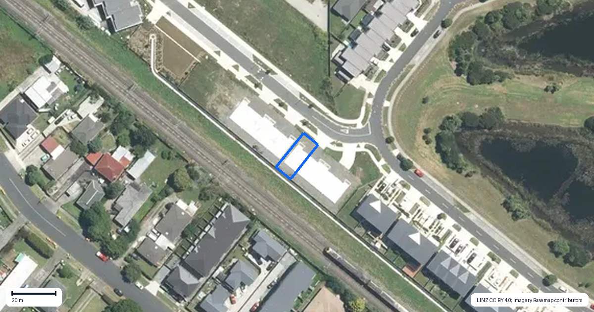 Property context map for 7 Karikari Crescent, Takanini, Auckland