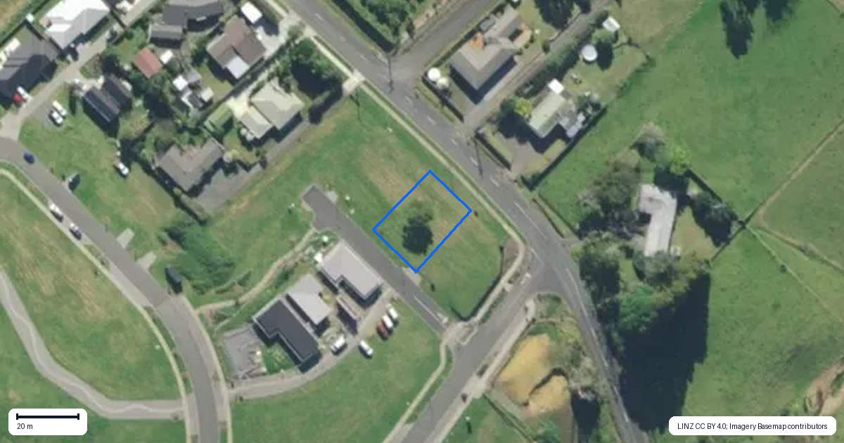 Property context map for 4 Frangipani Close, Glenbervie, Whangarei