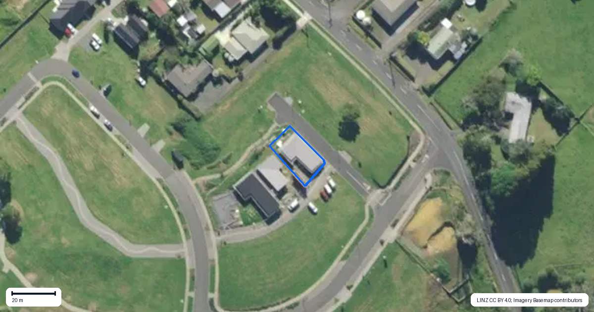 Property context map for 7 Cherry Tree Lane, Glenbervie, Whangarei