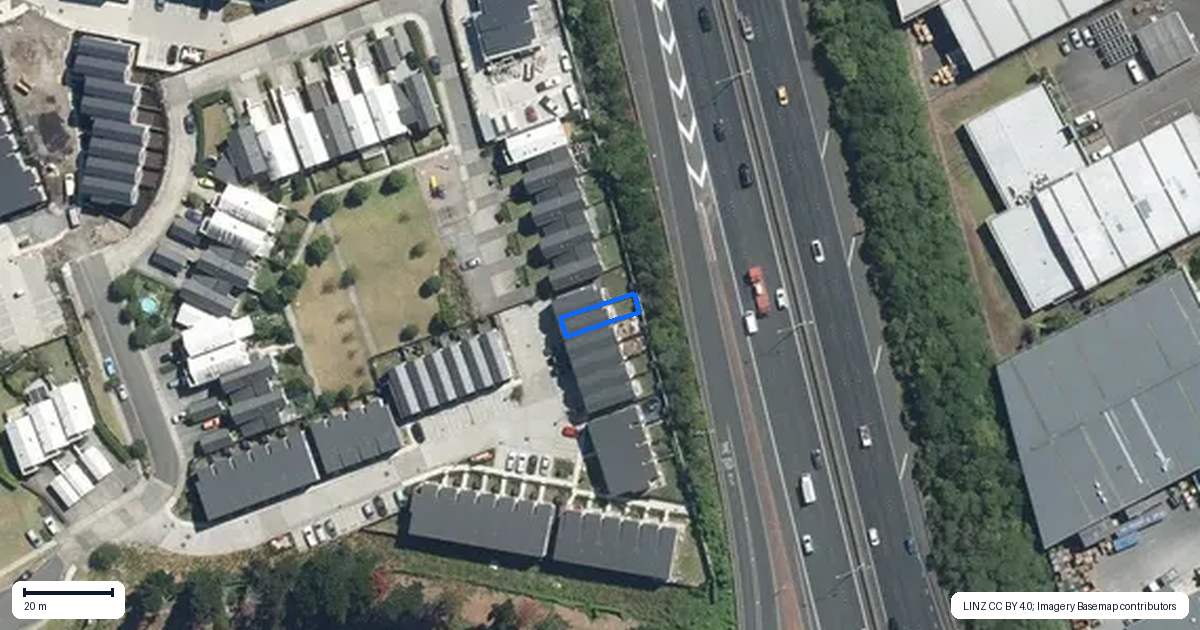 Property context map for 61 Whai Hua Lane, Mangere Bridge, Auckland