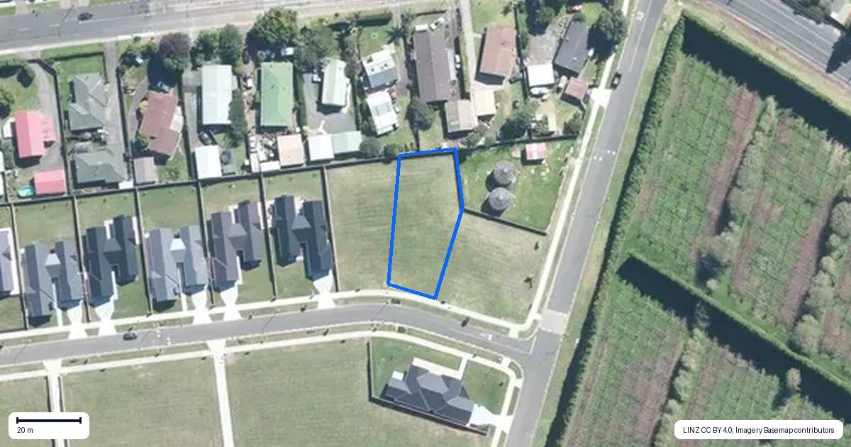 Property context map for 4 Patty Lane, Patumahoe, Pukekohe