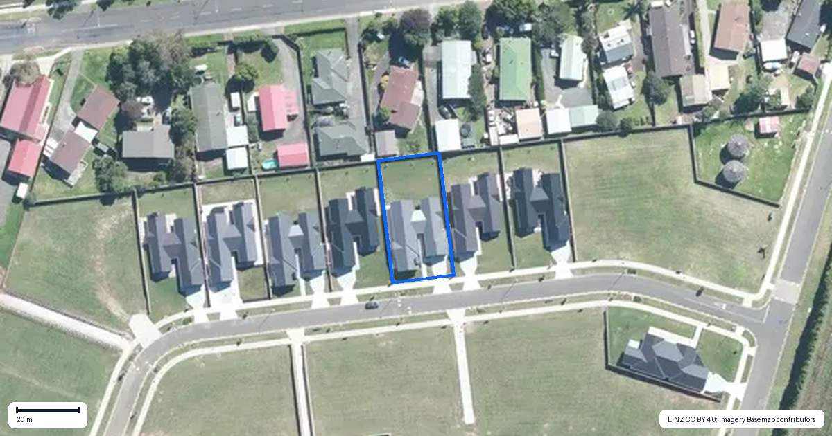 Property context map for 12 Patty Lane, Patumahoe, Pukekohe