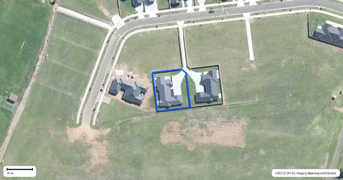 Property context map for 17 Patty Lane, Patumahoe, Pukekohe