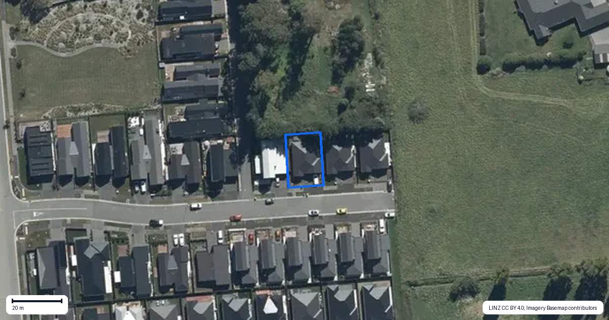 Property context map for 34 Collies Road, Casebrook, Christchurch