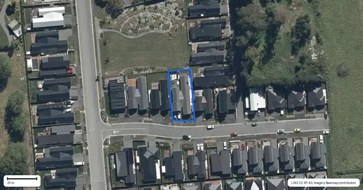 Property context map for 42 Collies Road, Casebrook, Christchurch