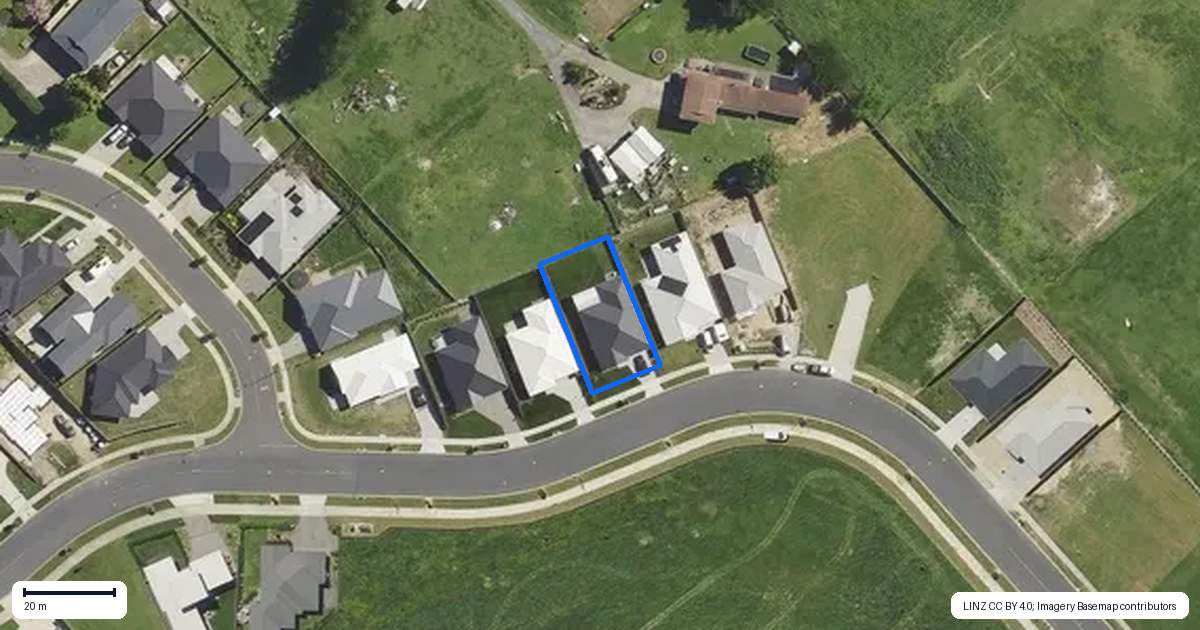 Property context map for 20 Kohekohe Drive, Owhata, Rotorua