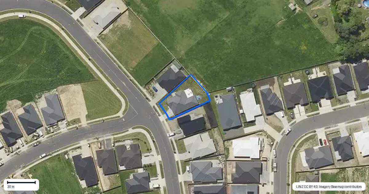 Property context map for 44 Kohekohe Drive, Owhata, Rotorua
