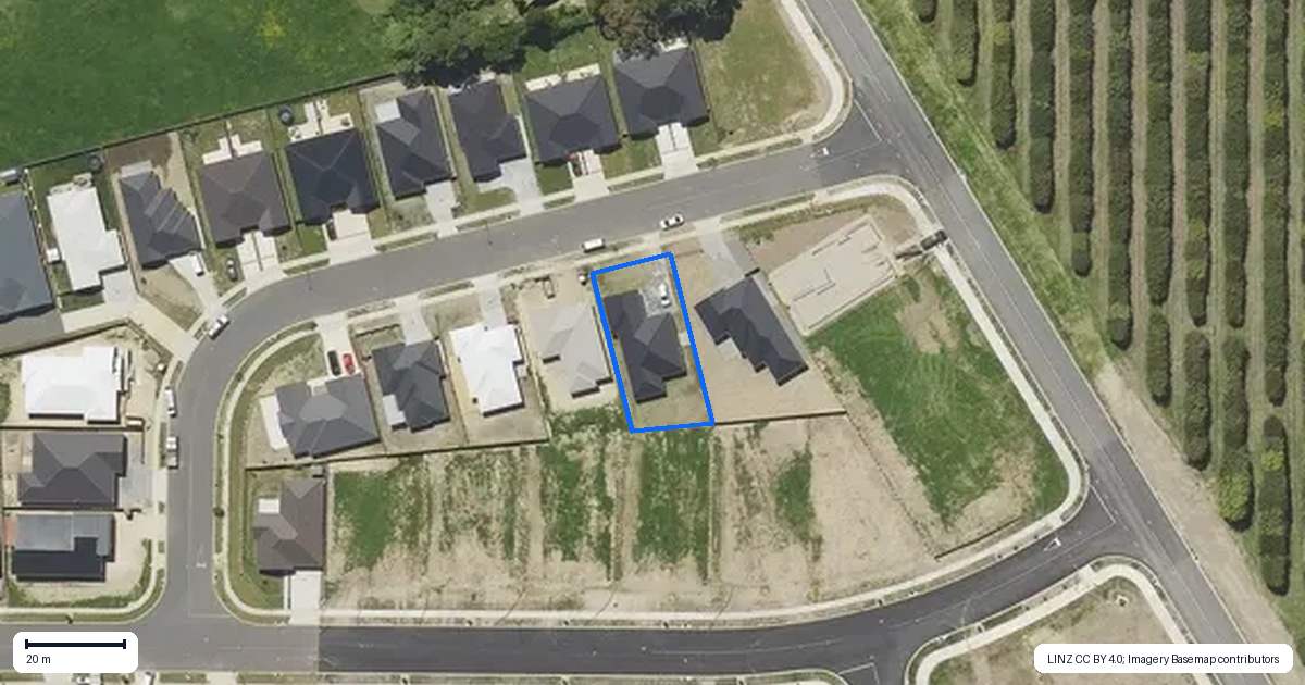 Property context map for 9 Turepo Way, Owhata, Rotorua