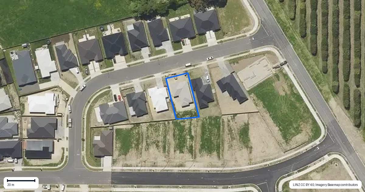 Property context map for 7 Turepo Way, Owhata, Rotorua