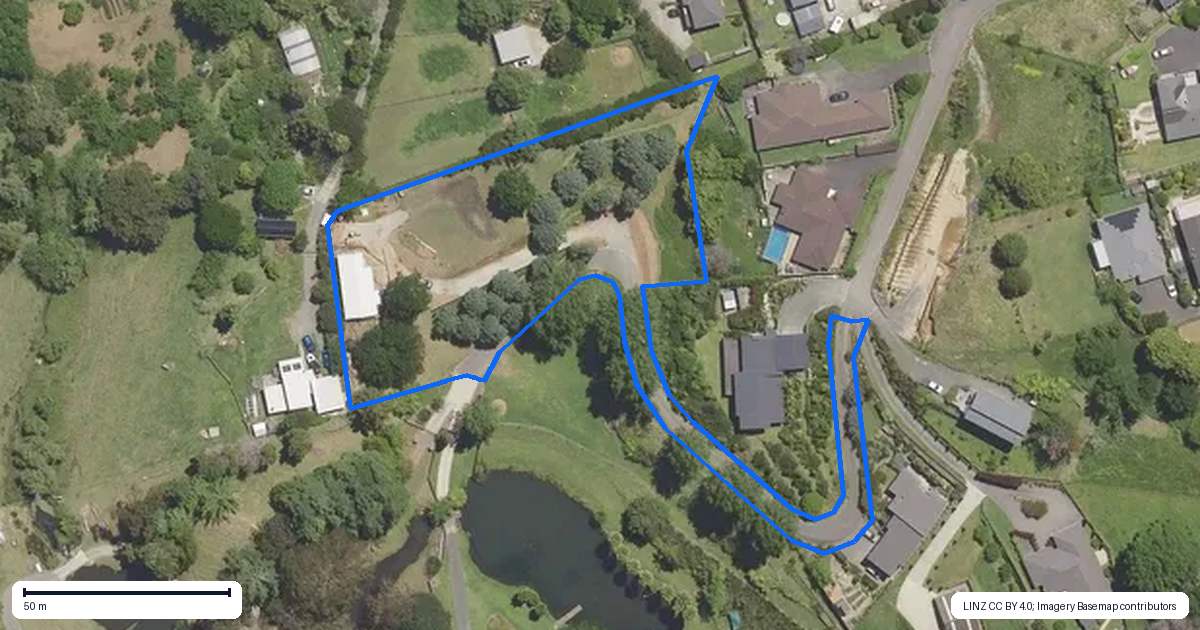 Property context map for 8 Flight Valley Way, Welcome Bay, Tauranga