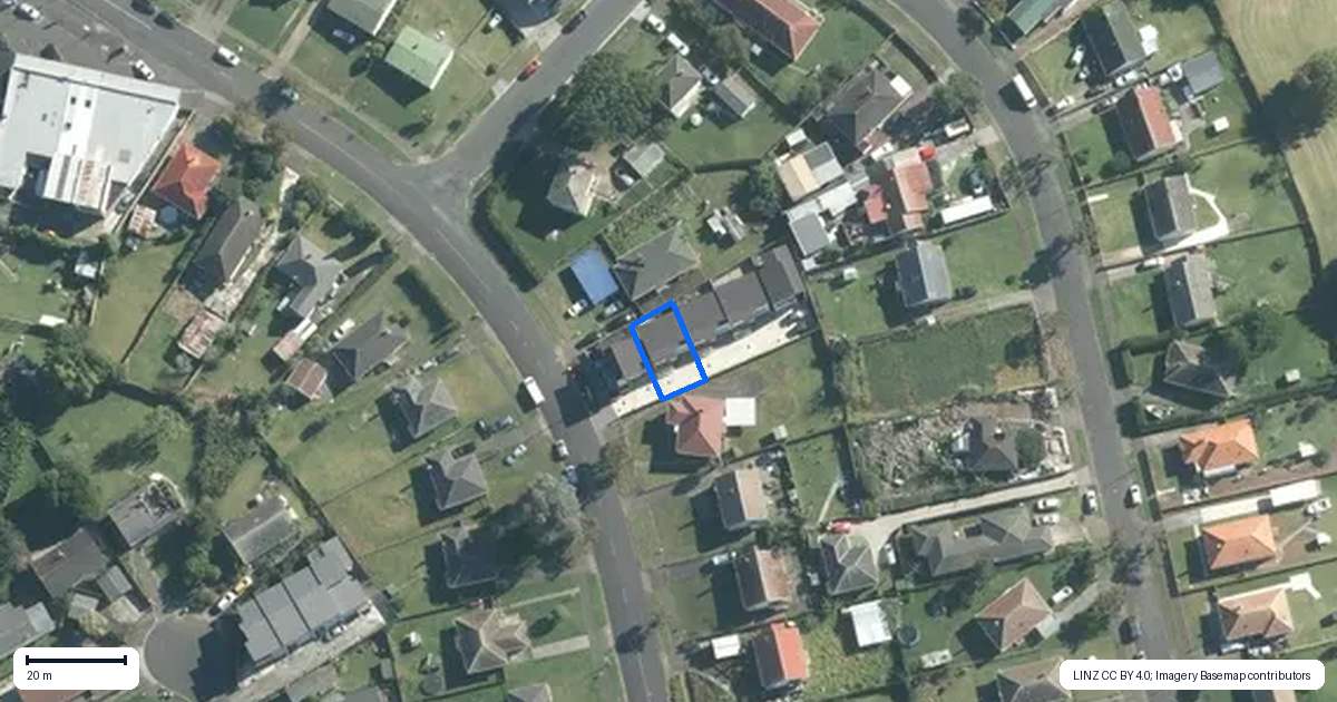 Property context map for 42B Farringdon Street, Glen Innes, Auckland