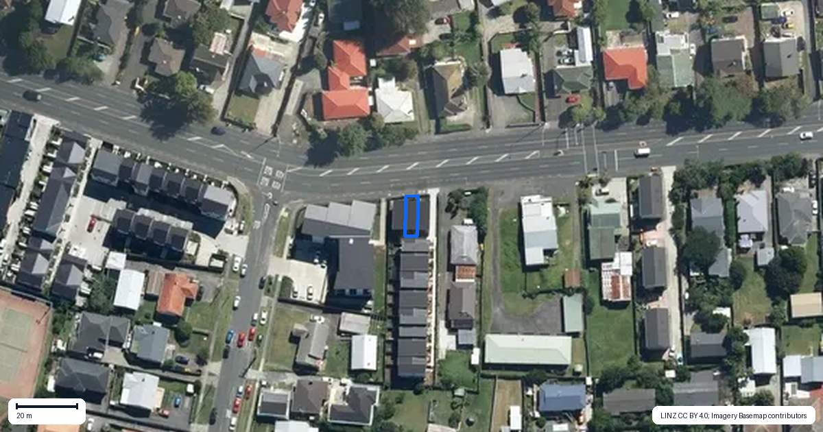 Property context map for 2/3226 Great North Road, New Lynn, Auckland