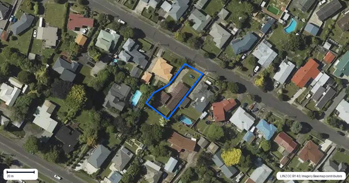 Property context map for 28 Highbury Drive, Levin