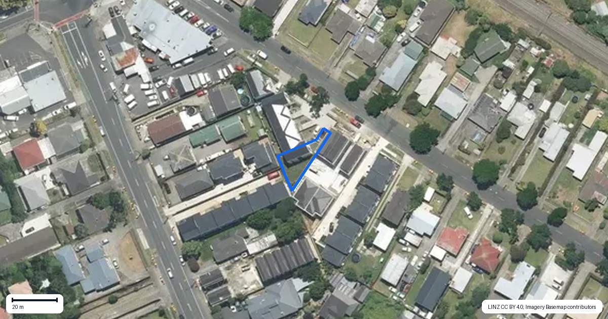 Property context map for 1F Gloucester Road, Manurewa, Auckland