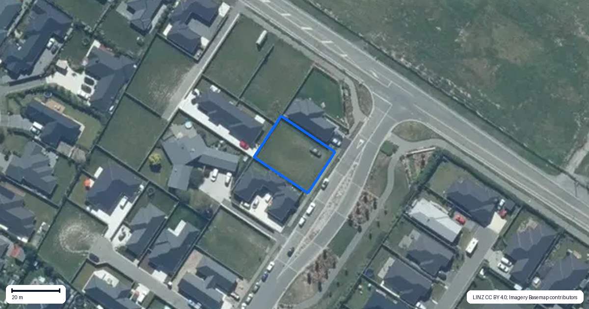 Property context map for 4 Branthwaite Drive, Rolleston