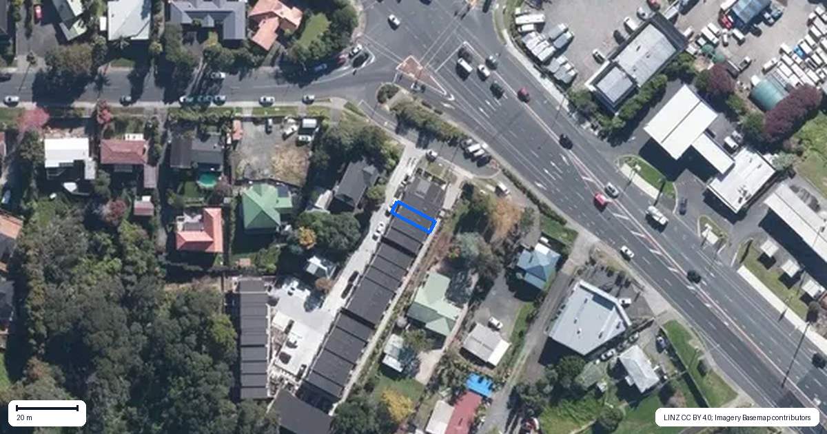 Property context map for 4/9 Schnapper Rock Road, Greenhithe, Auckland