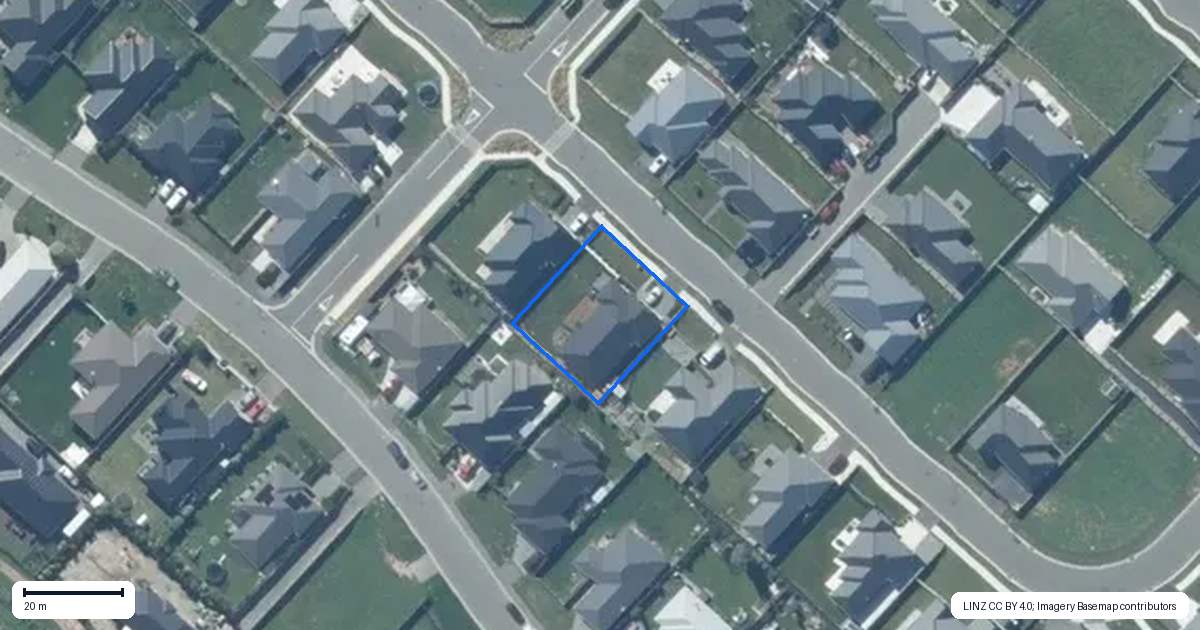 Property context map for 30 Lunn Crescent, Leeston